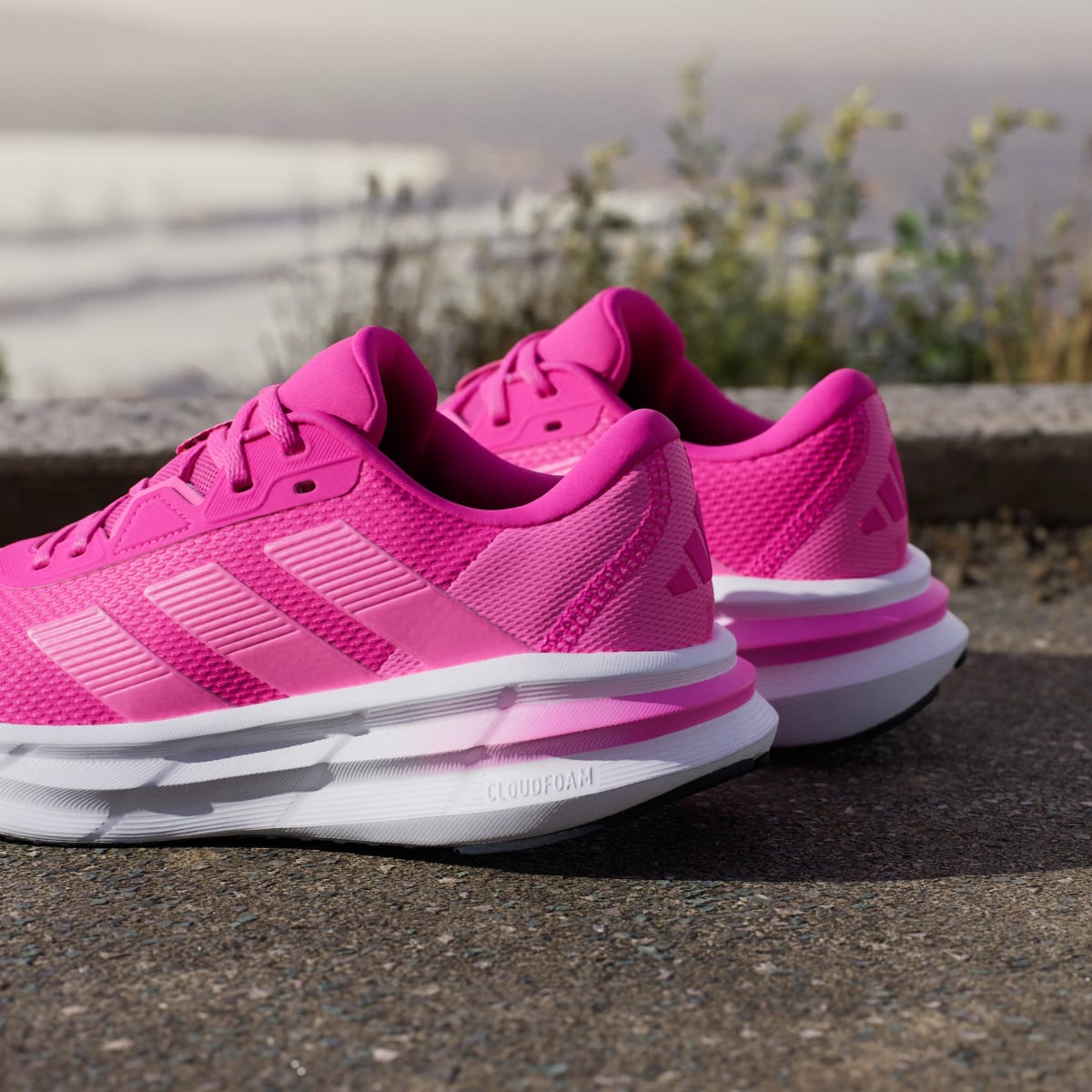 adidas Women's Galaxy 7 Running Shoes - Shock Pink / Lucid Pink / Shock Pink
