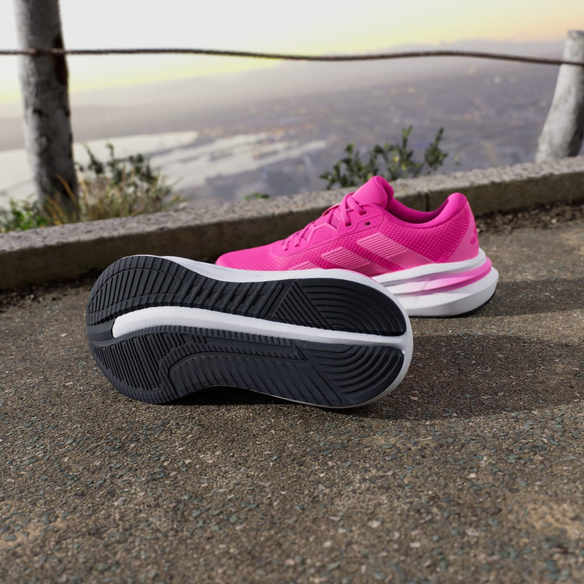 adidas Women's Galaxy 7 Running Shoes - Shock Pink / Lucid Pink / Shock Pink