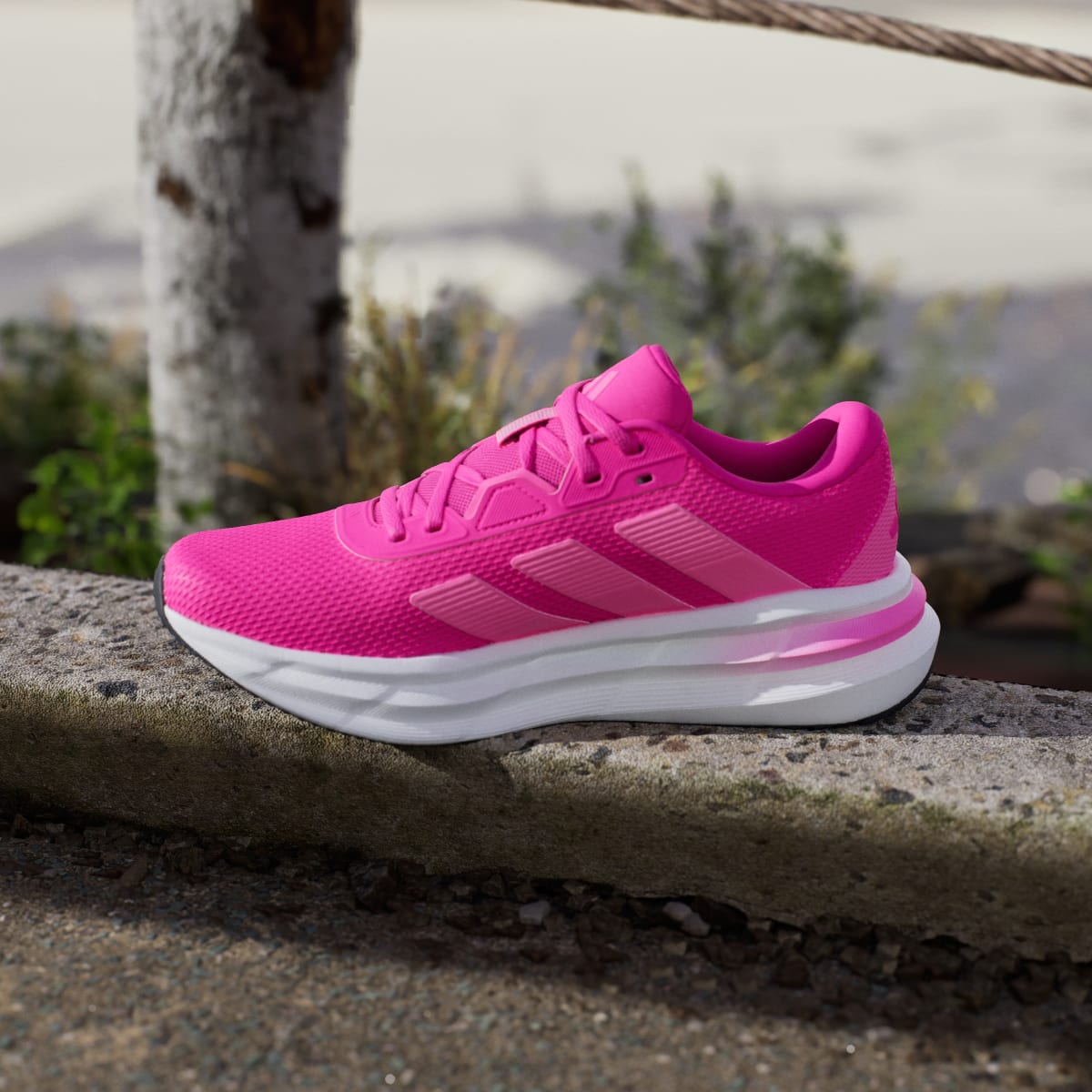 adidas Women's Galaxy 7 Running Shoes - Shock Pink / Lucid Pink / Shock Pink