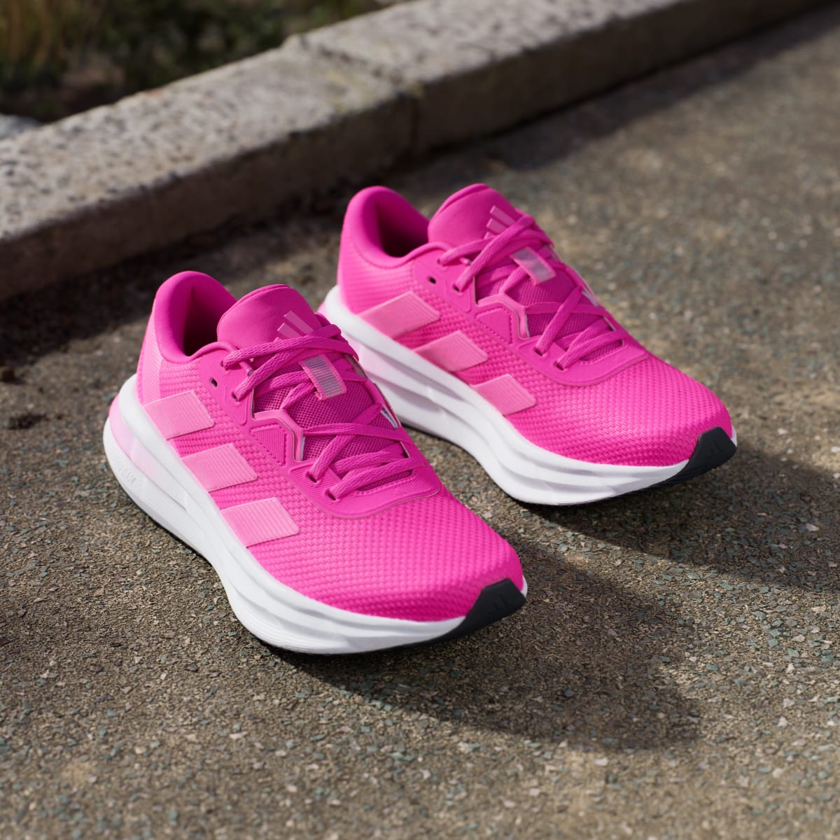 adidas Women's Galaxy 7 Running Shoes - Shock Pink / Lucid Pink / Shock Pink