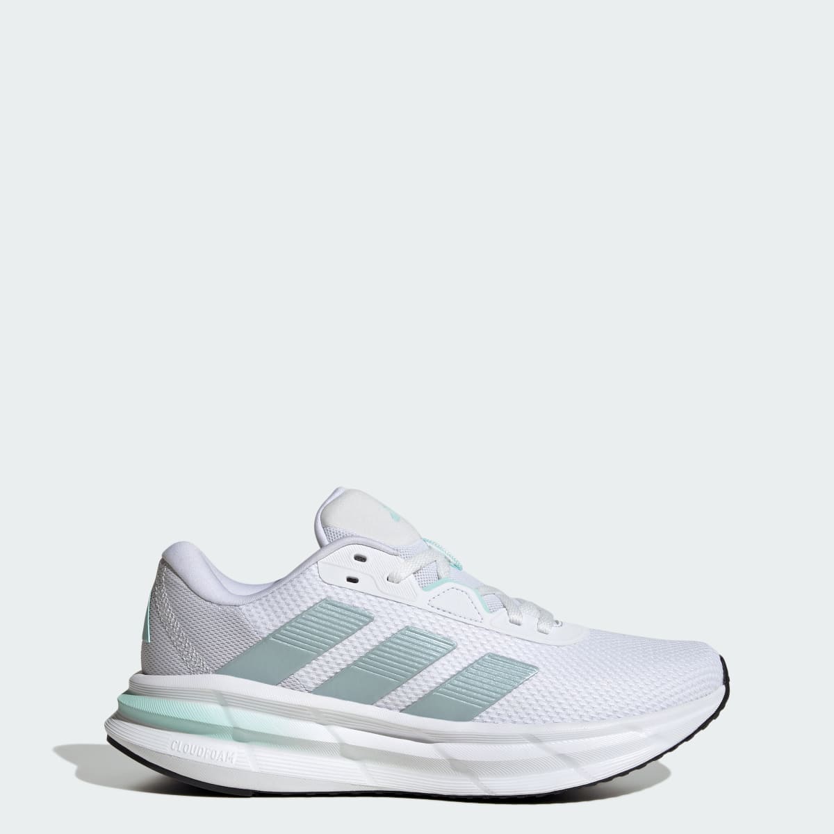 adidas Women's Galaxy 7 Running Shoes - Cloud White / Magic Grey Met / Semi Flash Aqua