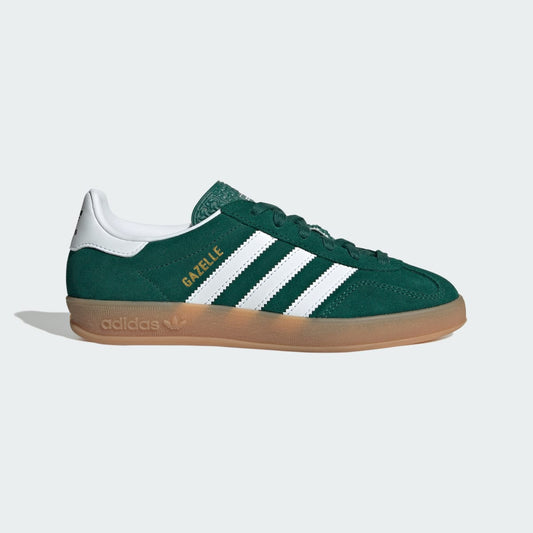 adidas Kids' Gazelle Indoor Shoes - Collegiate Green / Cloud White / Gum