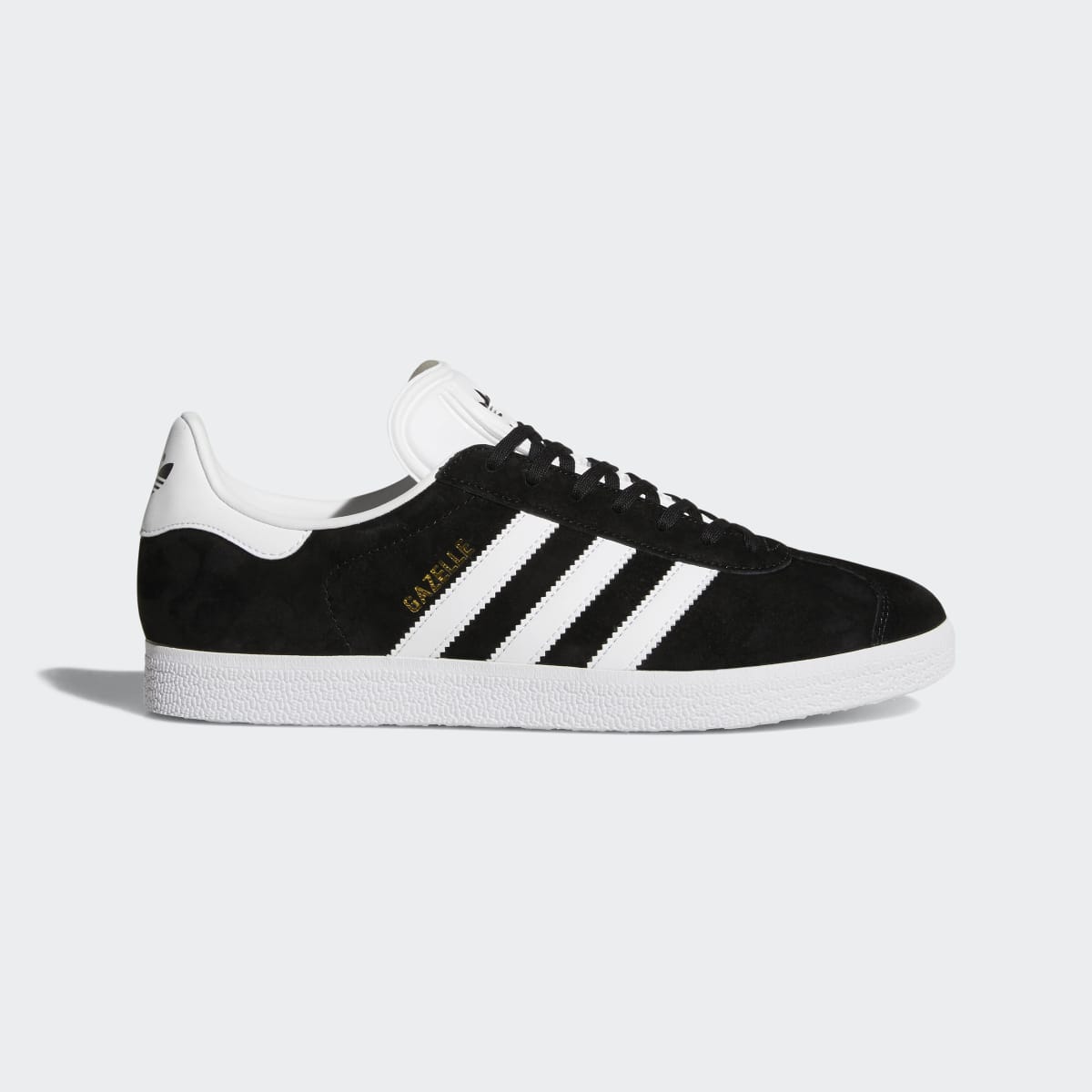 adidas Women's Gazelle Shoes - Core Black / White / Gold Metallic