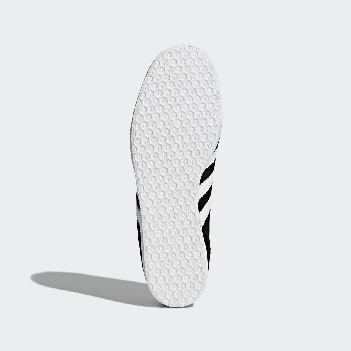 adidas Women's Gazelle Shoes - Core Black / White / Gold Metallic