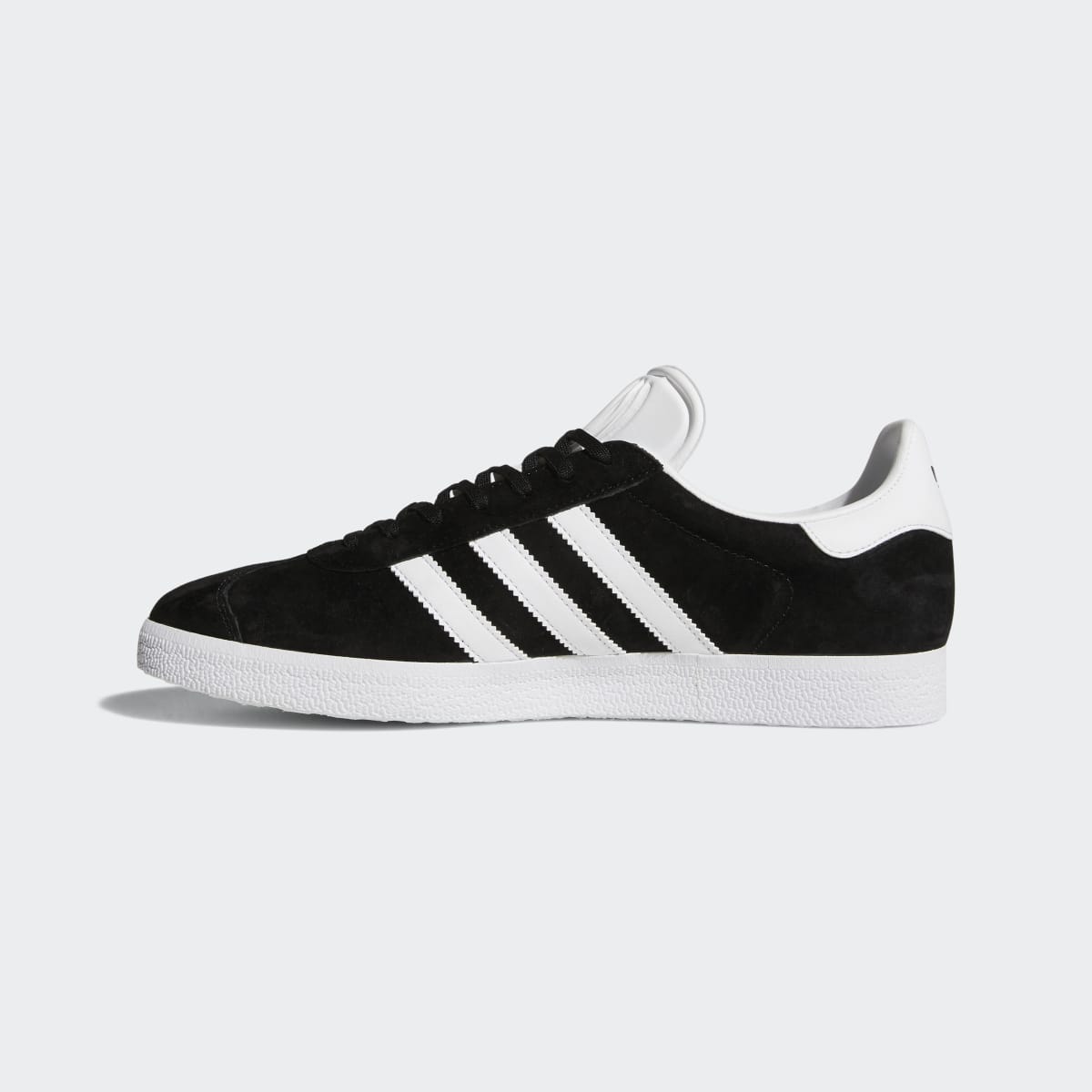 adidas Women's Gazelle Shoes - Core Black / White / Gold Metallic