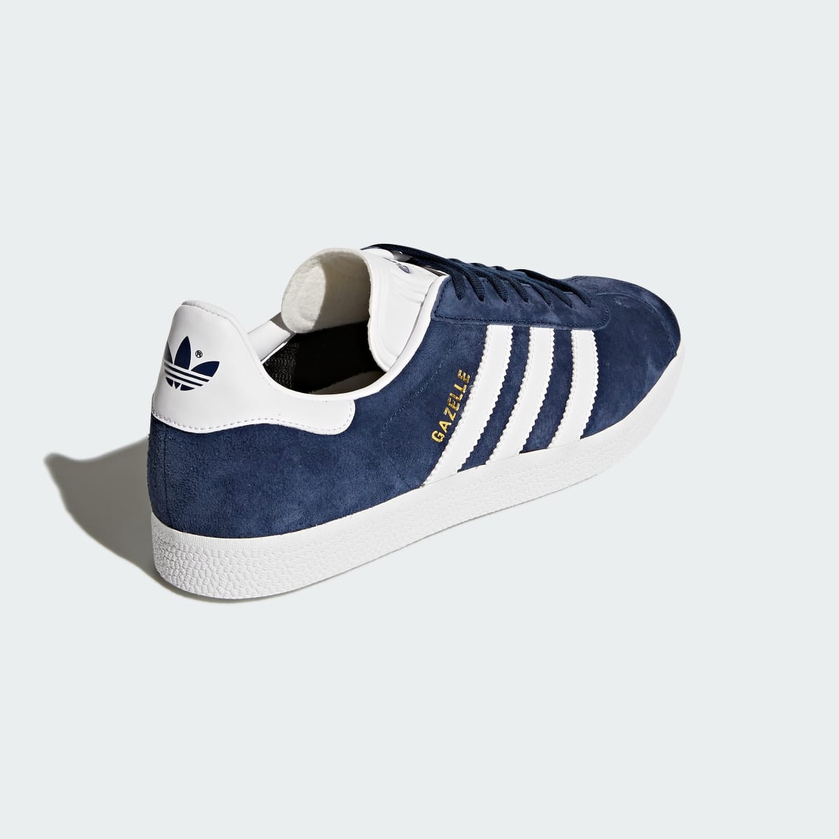adidas Women's Gazelle Shoes - Collegiate Navy / White / Gold Metallic