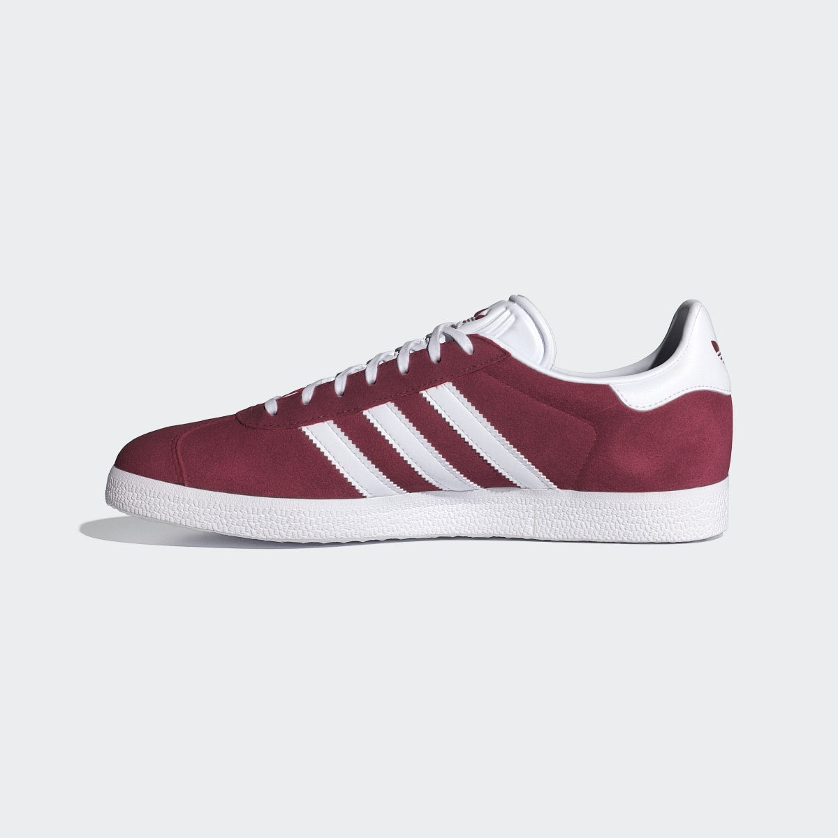 adidas Women's Gazelle Shoes - Collegiate Burgundy / Cloud White / Gold Metallic