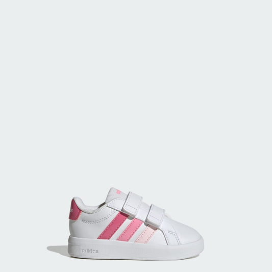 adidas Kids' Grand Court 3.0 Shoes Infants - Cloud White / Pink Fusion / Bliss Pink