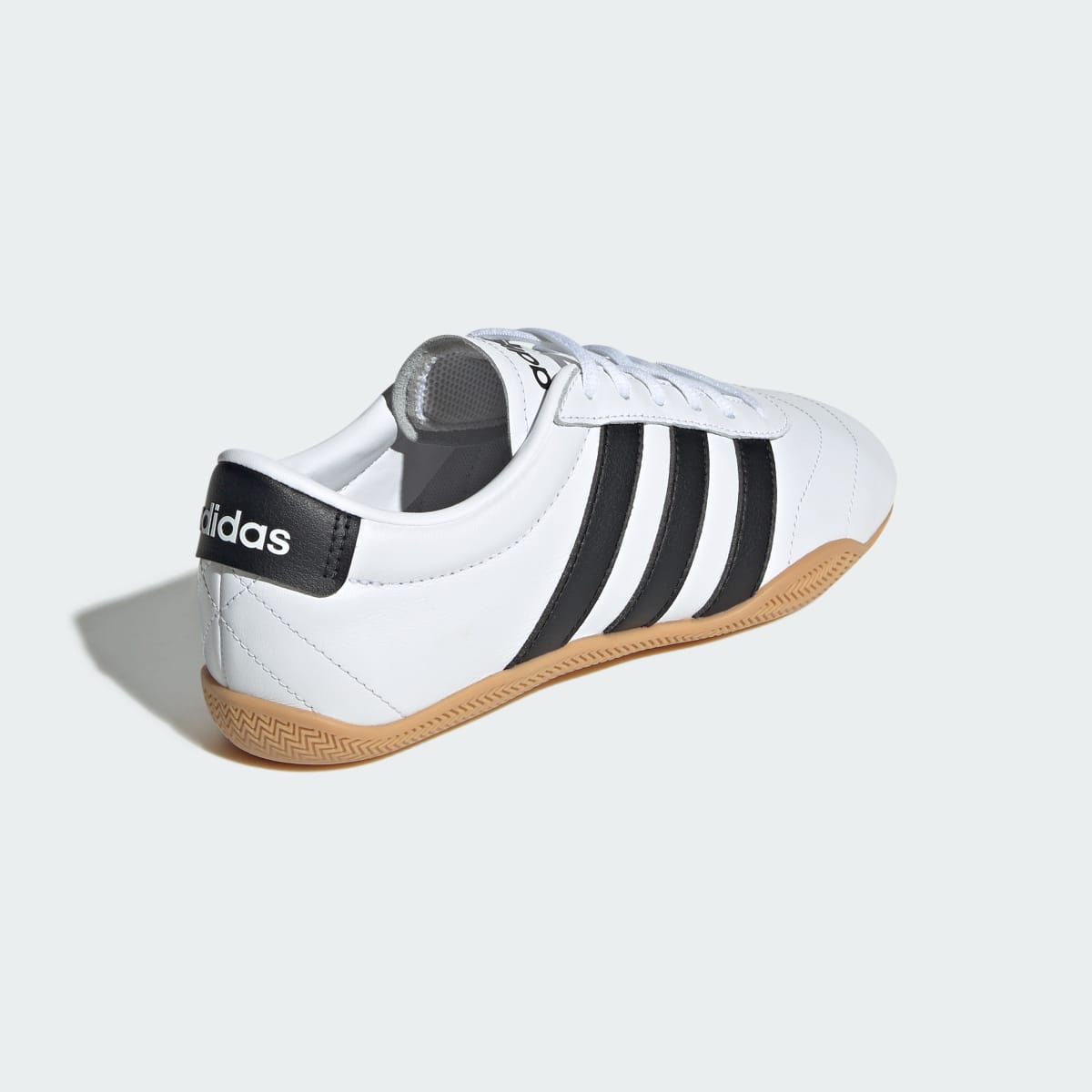 adidas Women's Grand Court Lo Shoes - Cloud White / Core Black / Gum