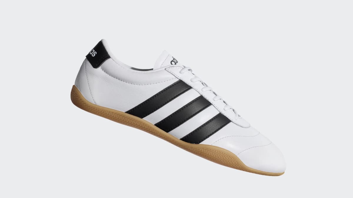 adidas Women's Grand Court Lo Shoes - Cloud White / Core Black / Gum