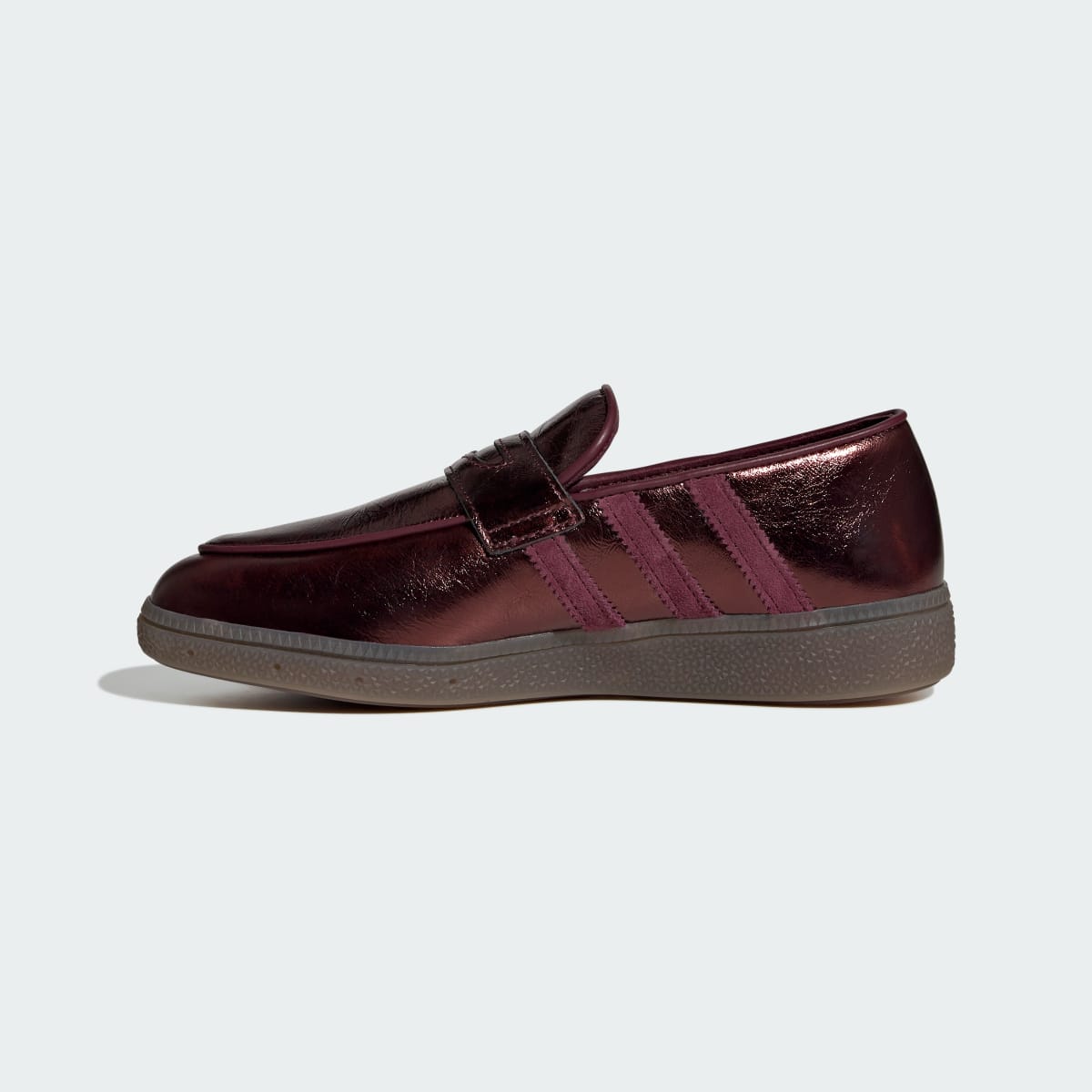 adidas Women's Handball Spezial Loafer Shoes - Maroon / Maroon / Gold Metallic
