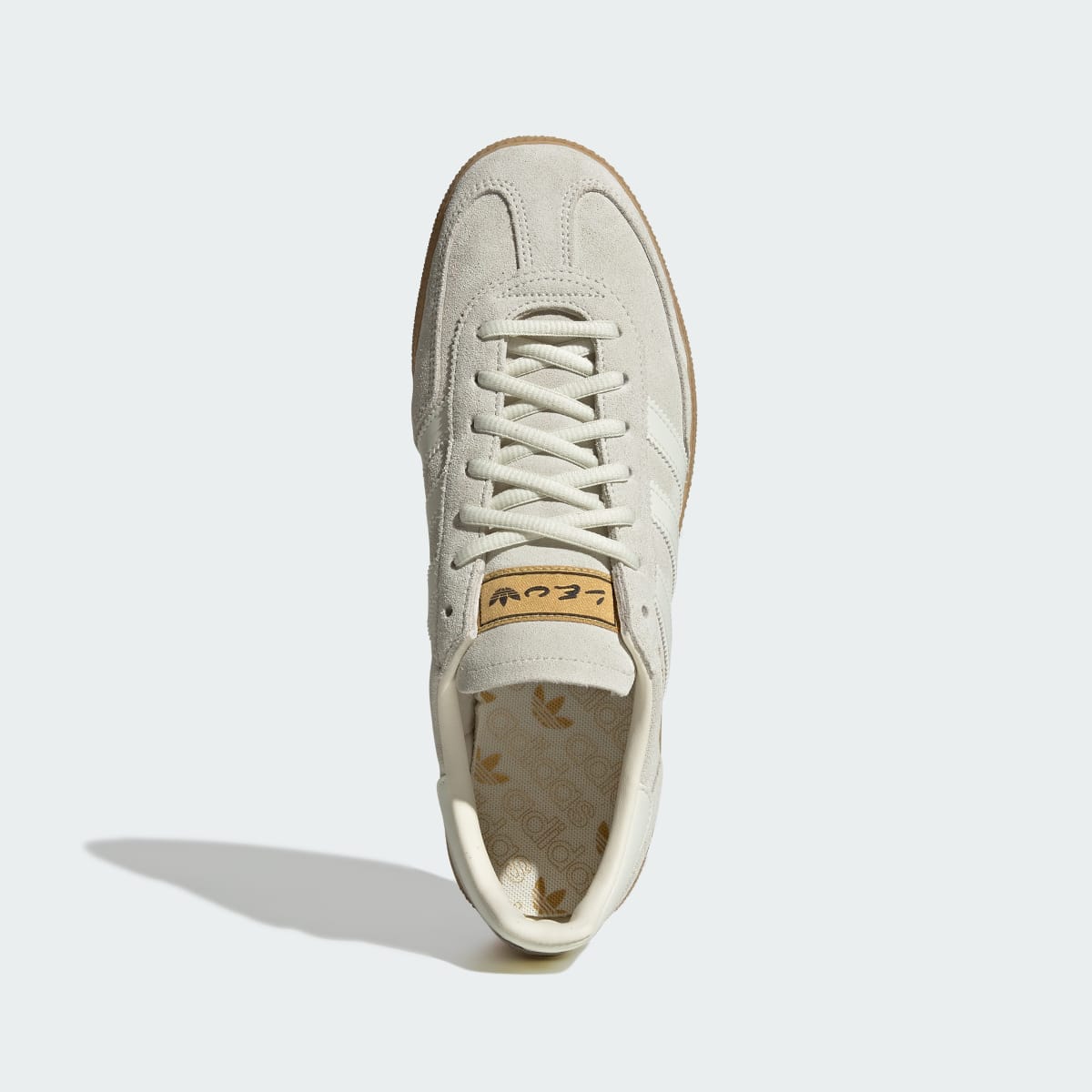 adidas Men's Handball Spezial Messi Shoes - Ivory / Ivory / Gold Metallic