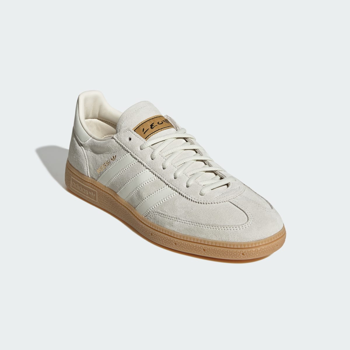 adidas Men's Handball Spezial Messi Shoes - Ivory / Ivory / Gold Metallic