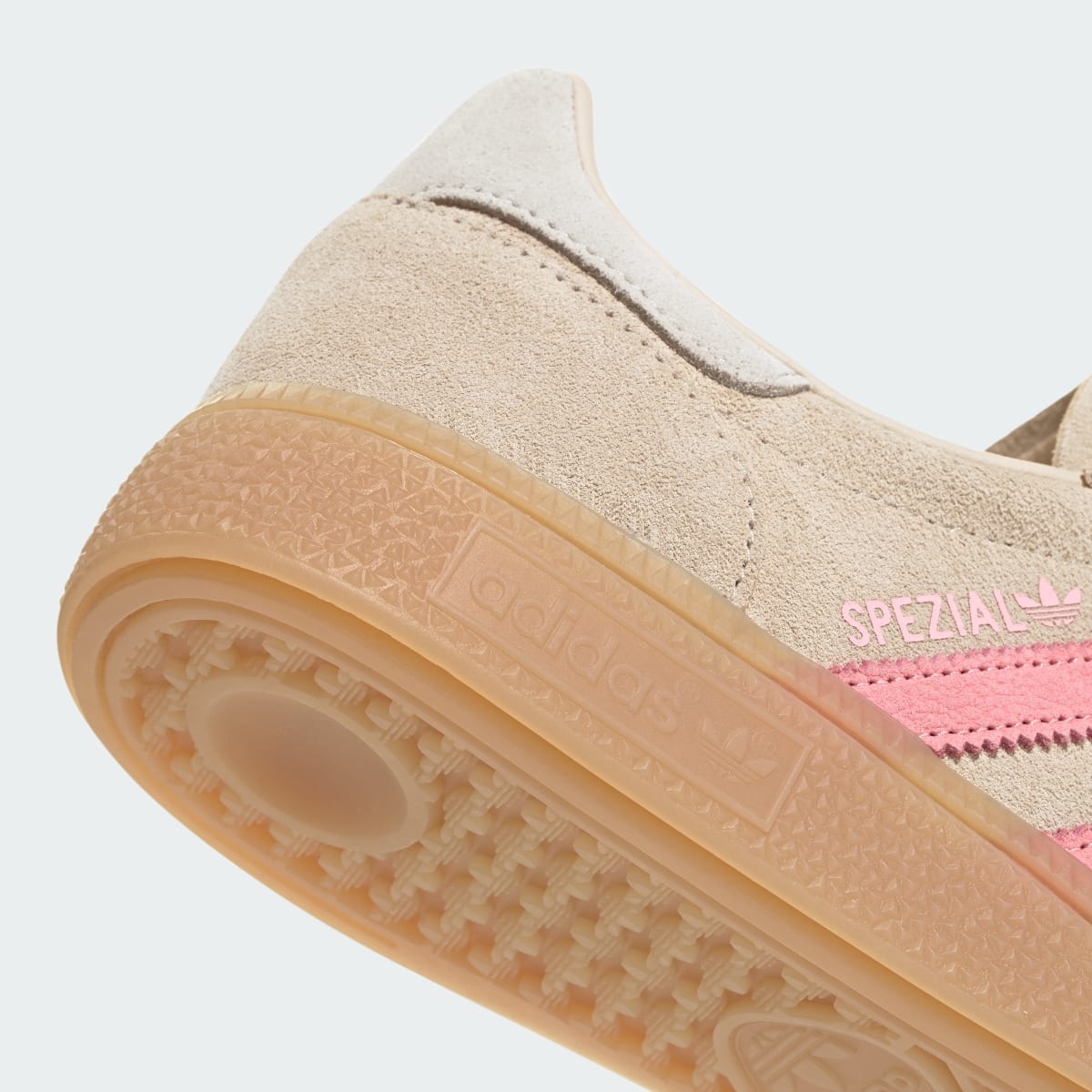 adidas Women's Handball Spezial Shoes - Crystal Linen / Pink Spark / Wonder White