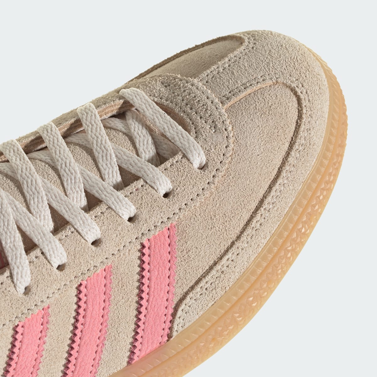 adidas Women's Handball Spezial Shoes - Crystal Linen / Pink Spark / Wonder White