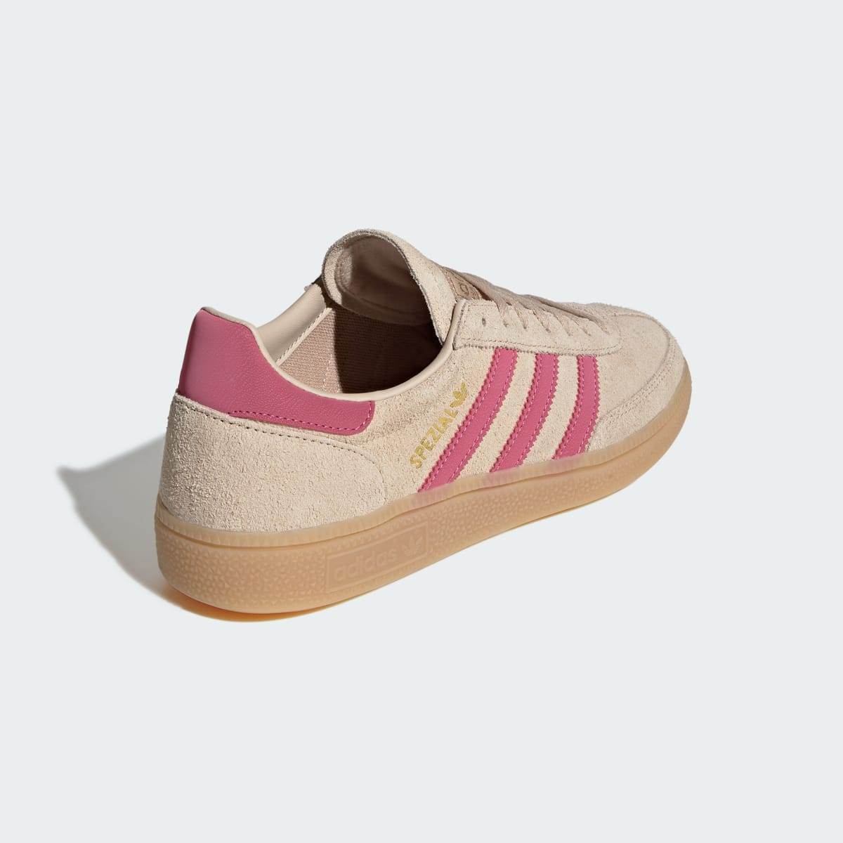 adidas Women's Handball Spezial Shoes - Magic Beige / Dual Magenta / Gold Metallic