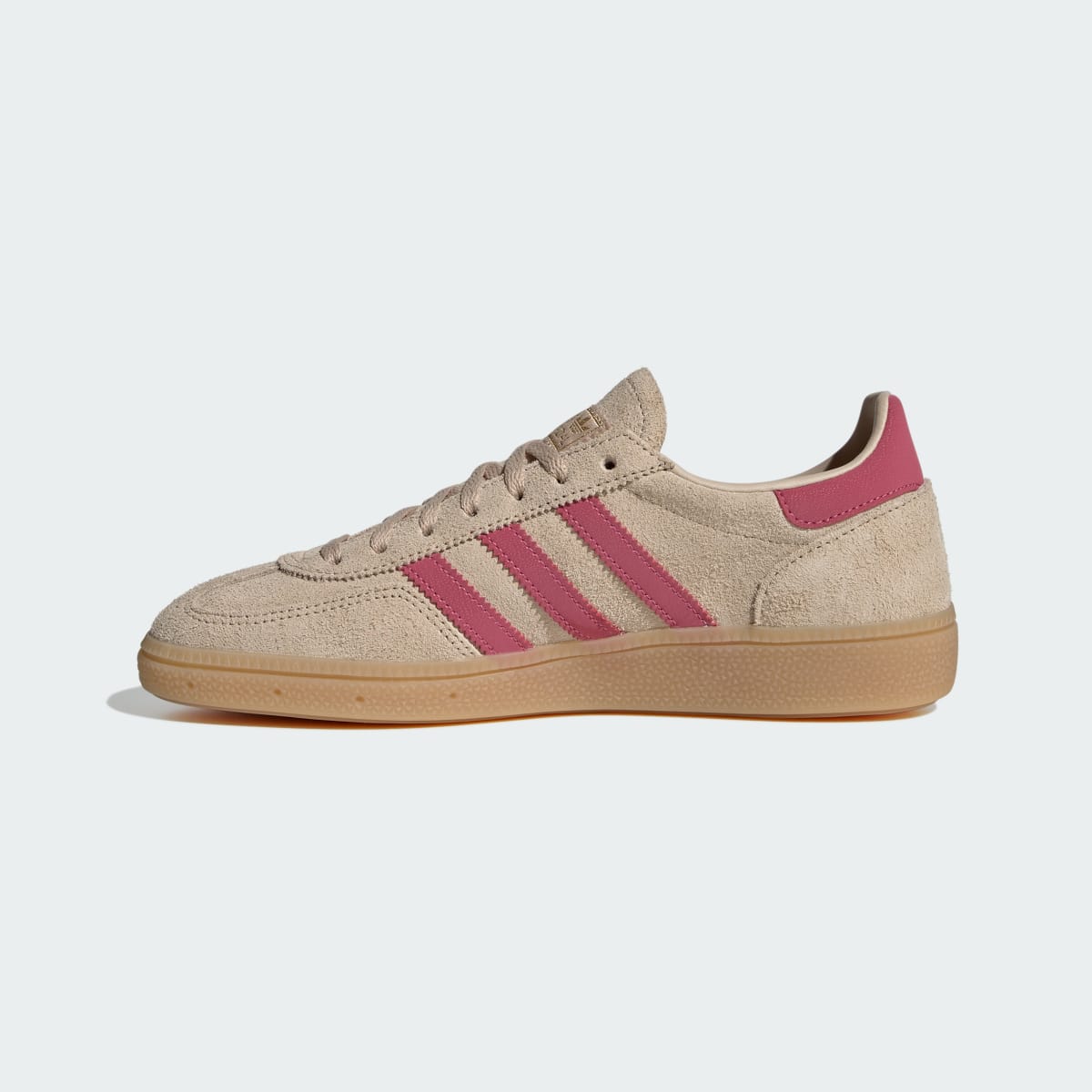 adidas Women's Handball Spezial Shoes - Magic Beige / Dual Magenta / Gold Metallic