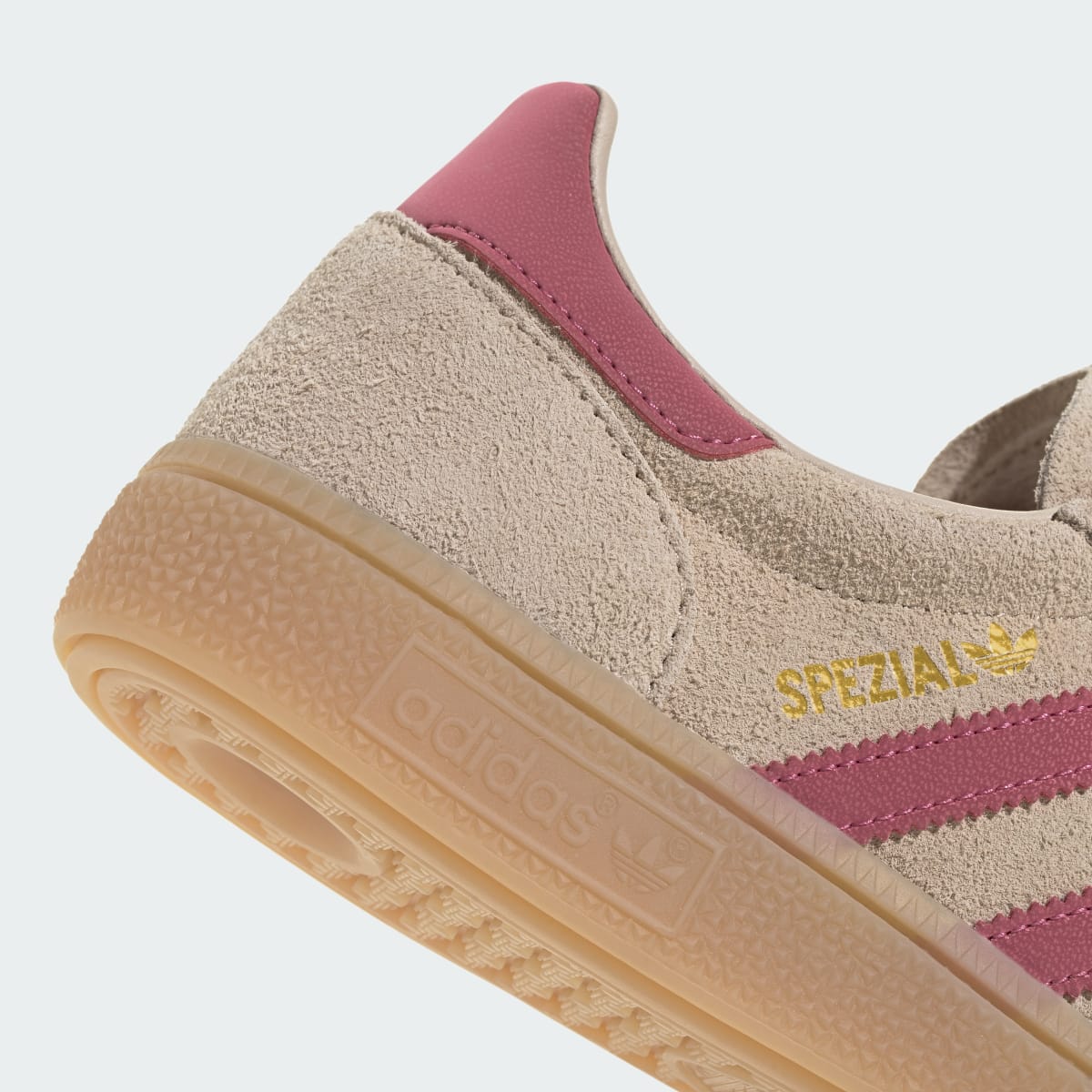 adidas Women's Handball Spezial Shoes - Magic Beige / Dual Magenta / Gold Metallic