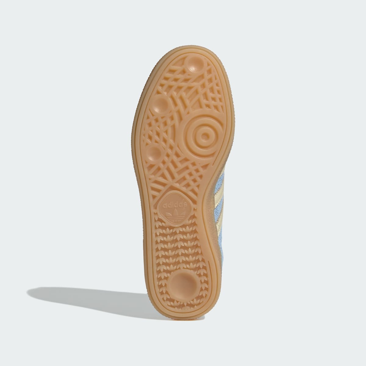 adidas Women's Handball Spezial Shoes - Clear Sky / Warm Vanilla / Gold Metallic