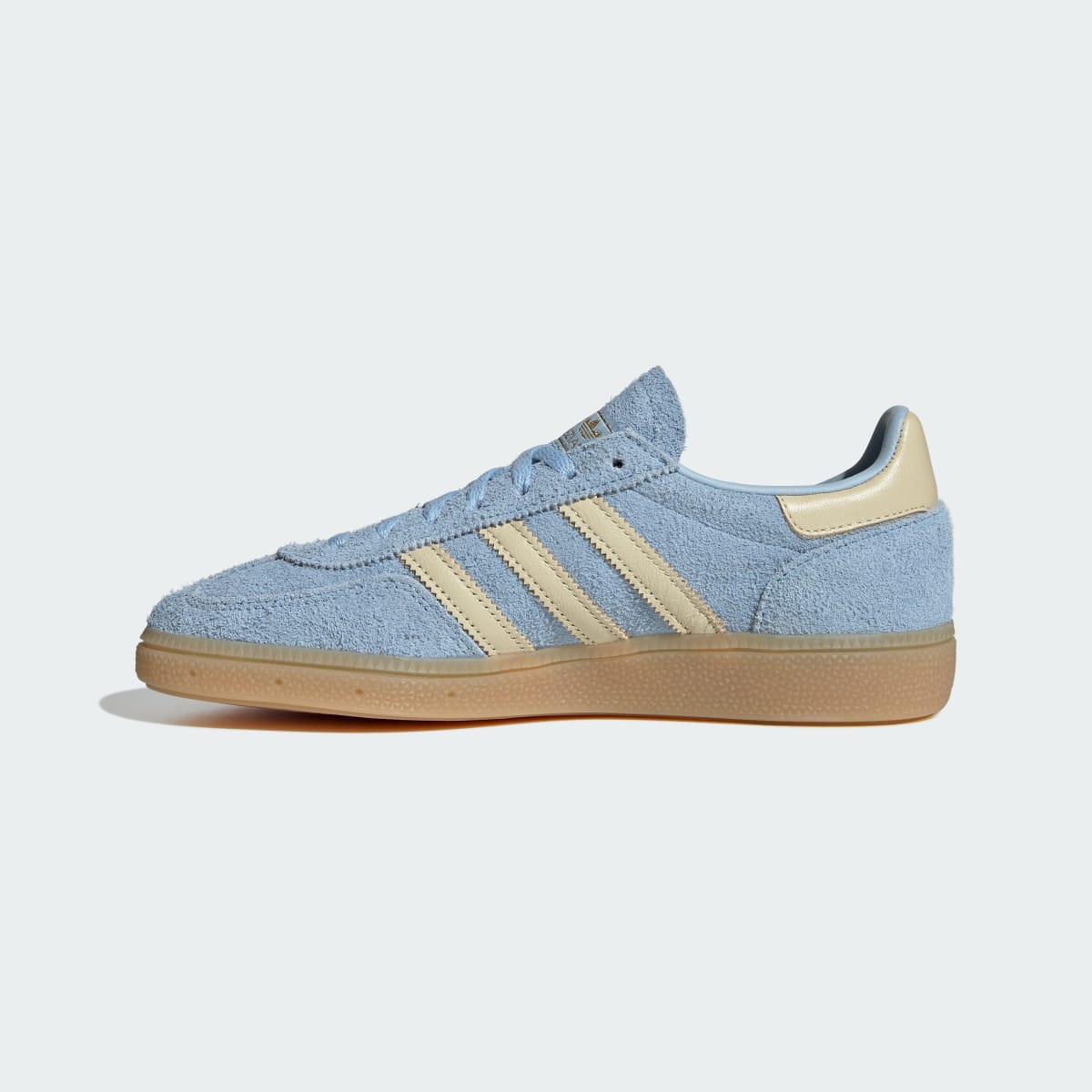 adidas Women's Handball Spezial Shoes - Clear Sky / Warm Vanilla / Gold Metallic