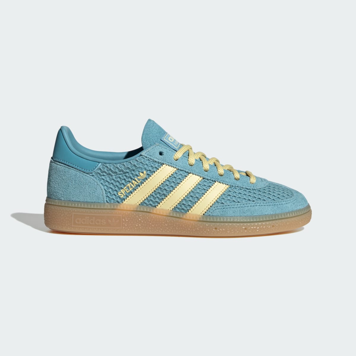 adidas Women's Handball Spezial Shoes - Preloved Blue / Almost Yellow / Gum