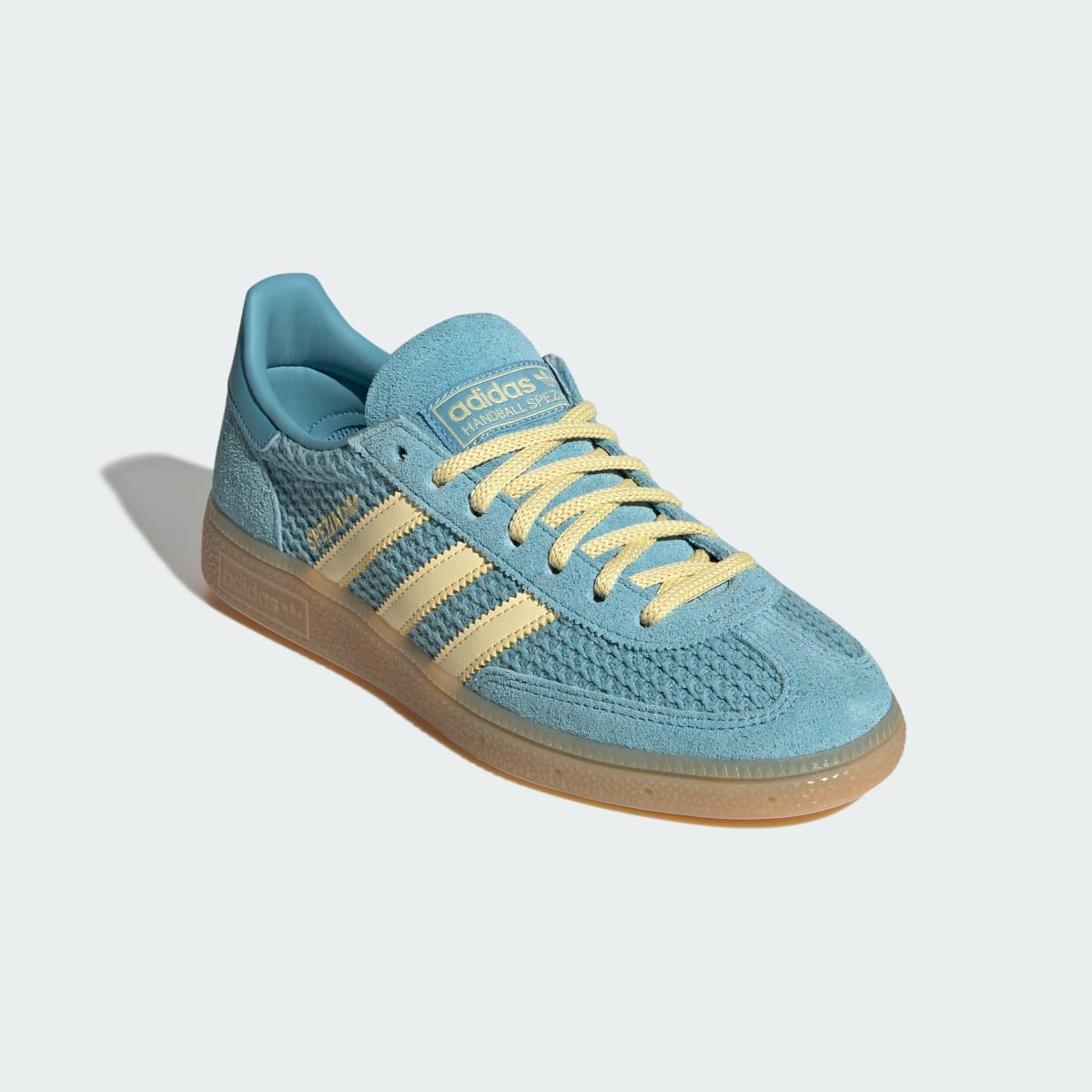 adidas Women's Handball Spezial Shoes - Preloved Blue / Almost Yellow / Gum