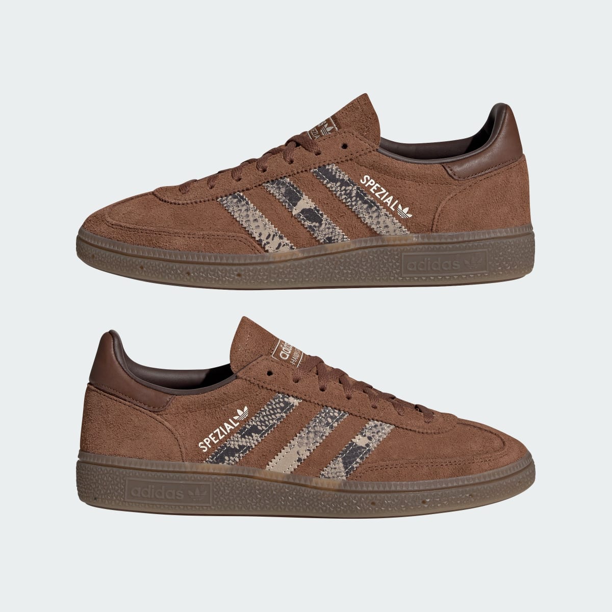 adidas Women's Handball Spezial Shoes - Preloved Brown / Crystal Linen / Brown