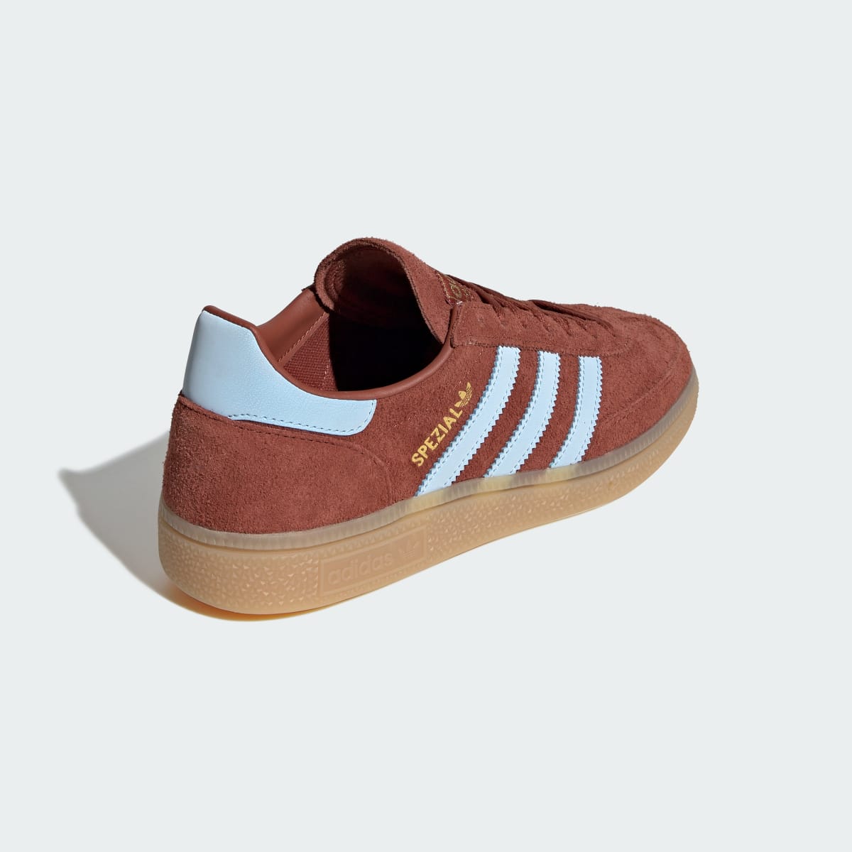 adidas Women's Handball Spezial Shoes - Burnt Sienna / Clear Sky / Gold Metallic