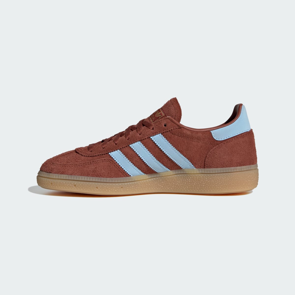 adidas Women's Handball Spezial Shoes - Burnt Sienna / Clear Sky / Gold Metallic
