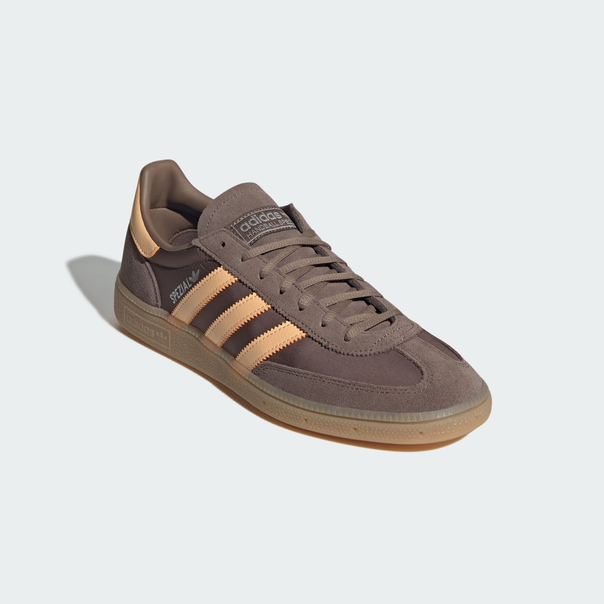 adidas Women's Handball Spezial Shoes - Earth Strata / Pulse Amber / Gum