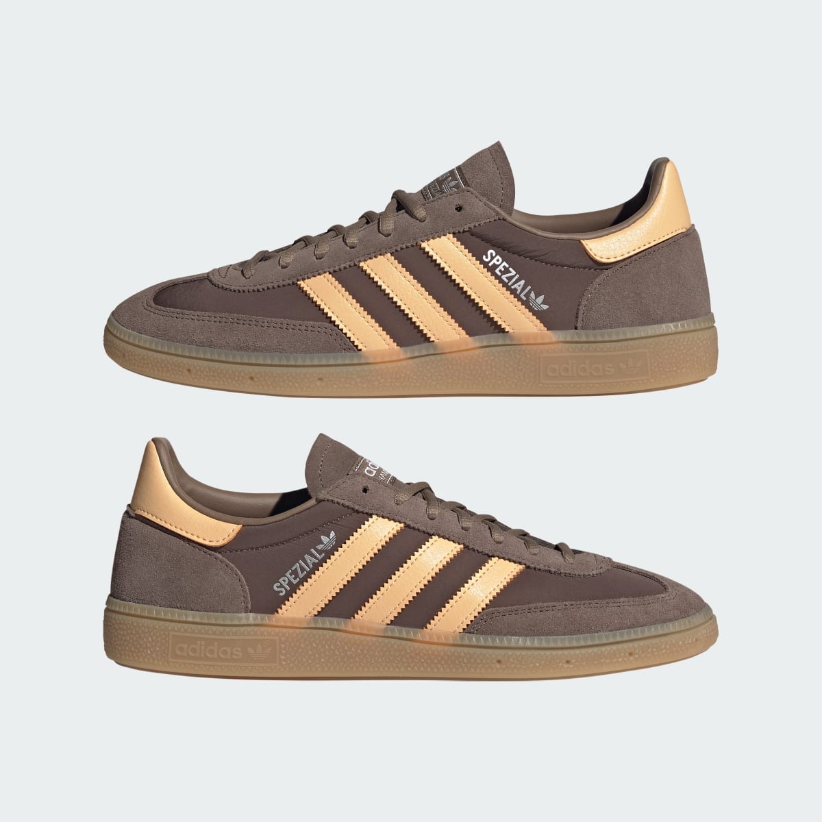 adidas Women's Handball Spezial Shoes - Earth Strata / Pulse Amber / Gum