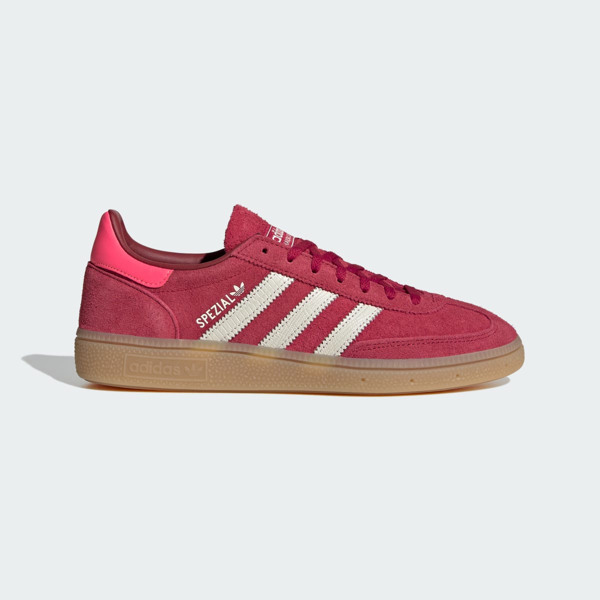 adidas Women's Handball Spezial Shoes - Team Victory Red / Off White / Solar Turbo