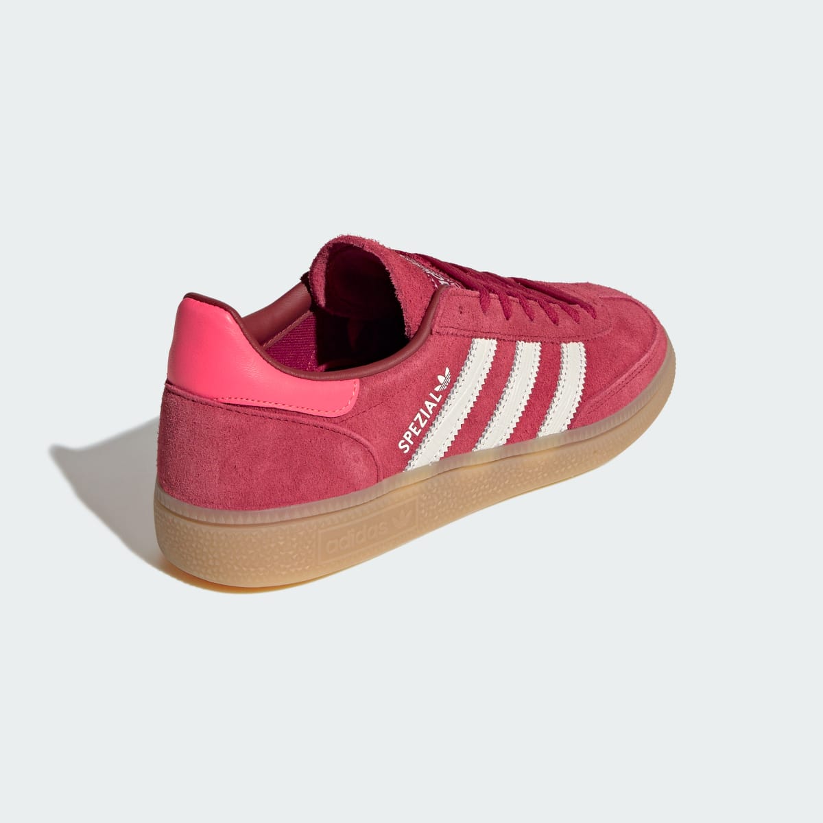 adidas Women's Handball Spezial Shoes - Team Victory Red / Off White / Solar Turbo