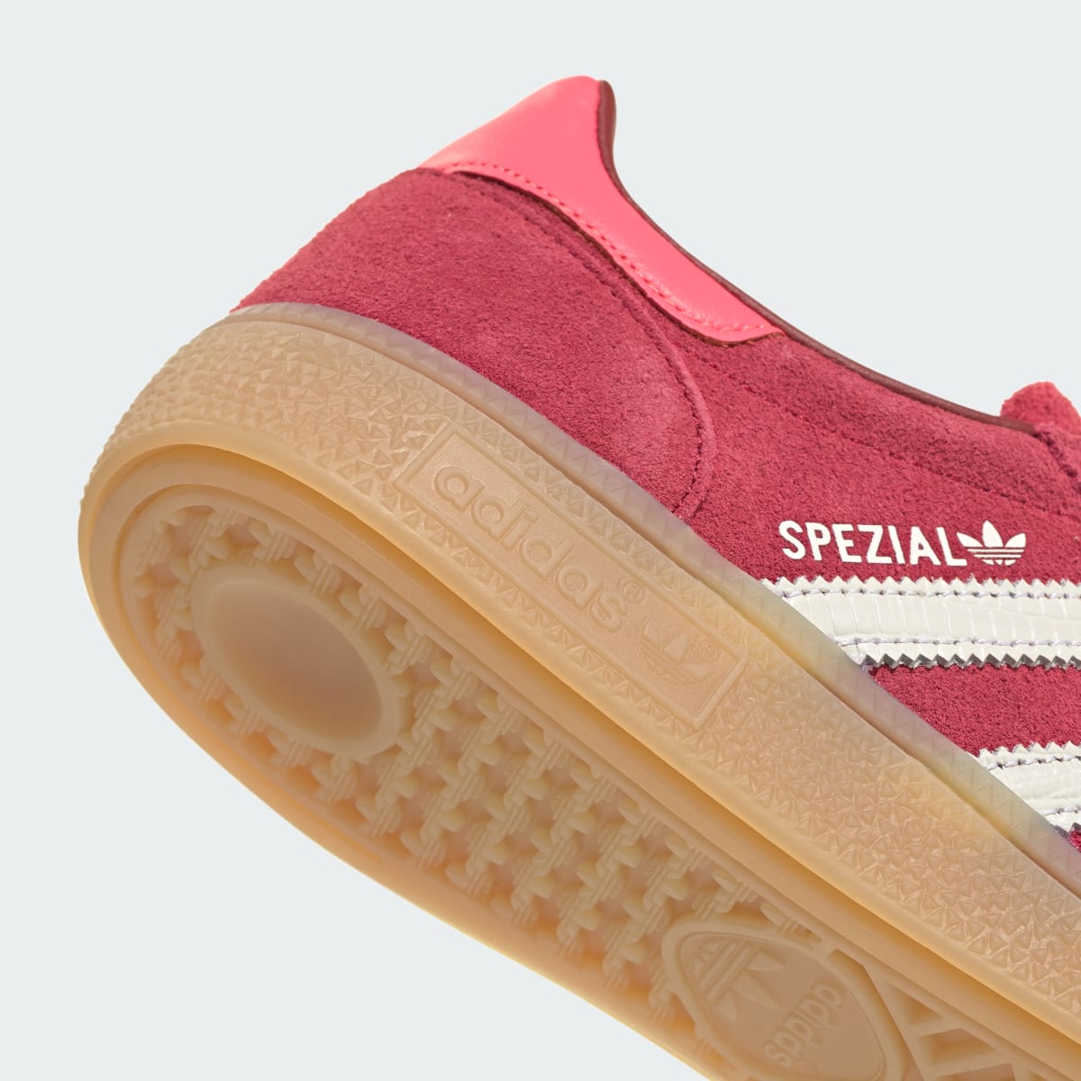 adidas Women's Handball Spezial Shoes - Team Victory Red / Off White / Solar Turbo