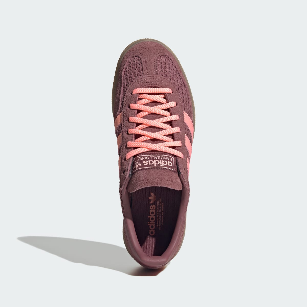 adidas Women's Handball Spezial Shoes - Burgundy / Frozen Turbo / Gum