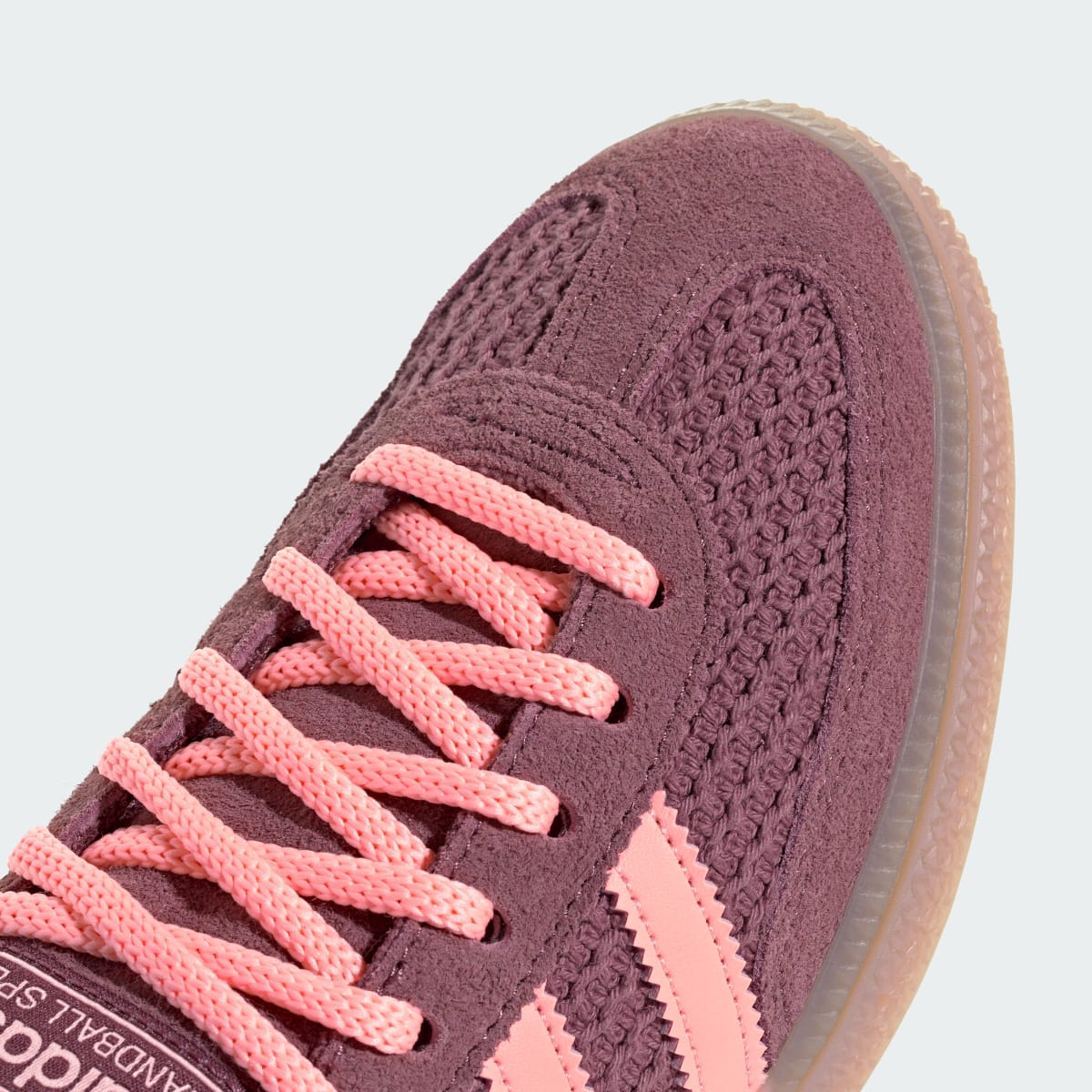 adidas Women's Handball Spezial Shoes - Burgundy / Frozen Turbo / Gum