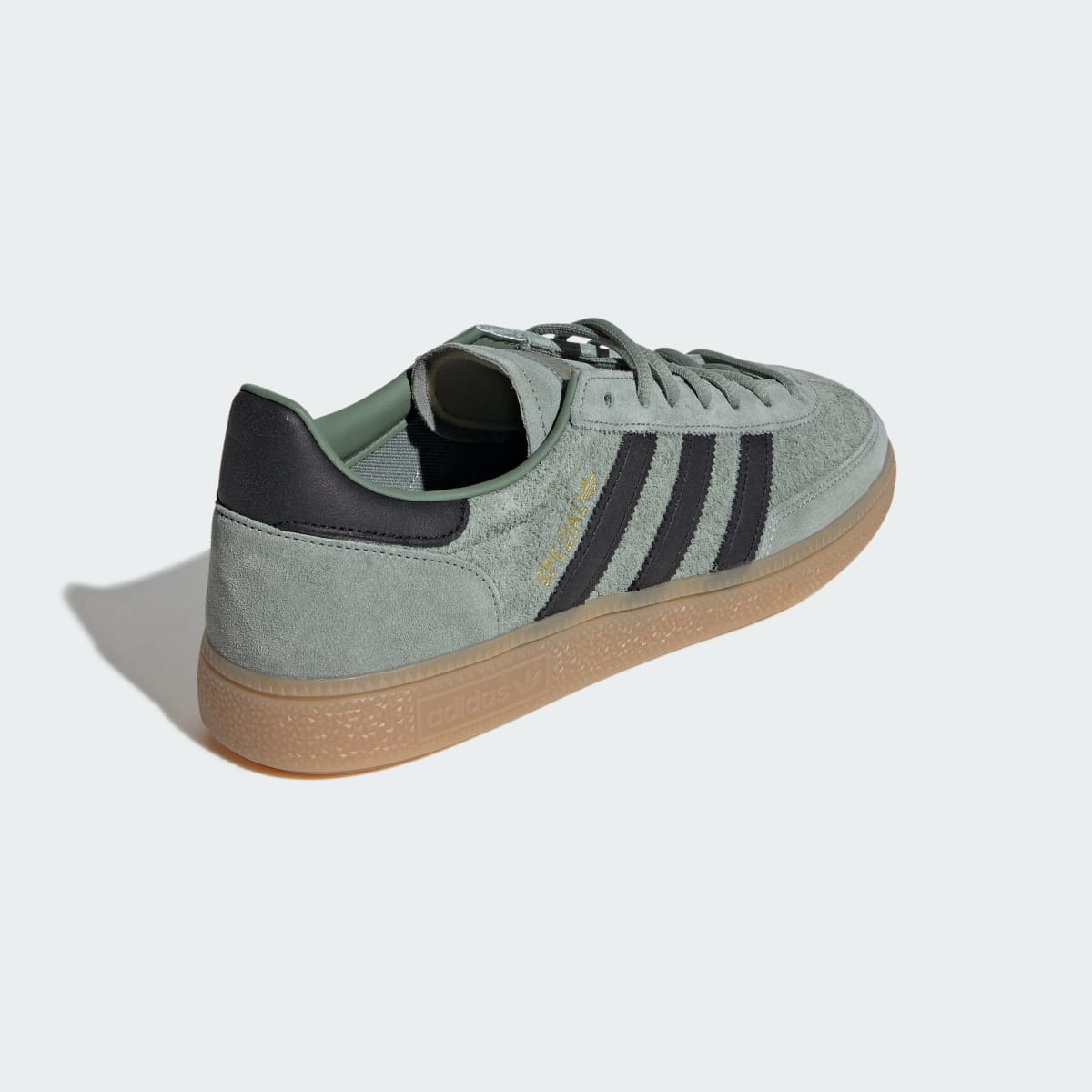 adidas Women's Handball Spezial Shoes - Silver Green / Core Black / Gum