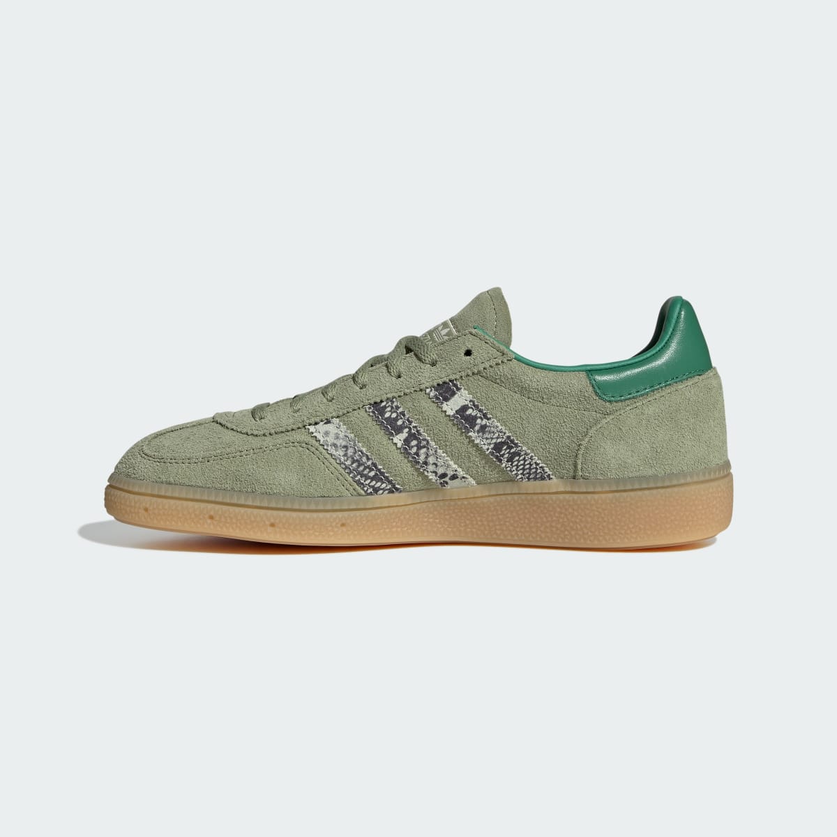 adidas Women's Handball Spezial Shoes - Tent Green / Linen Green / Blanch Green