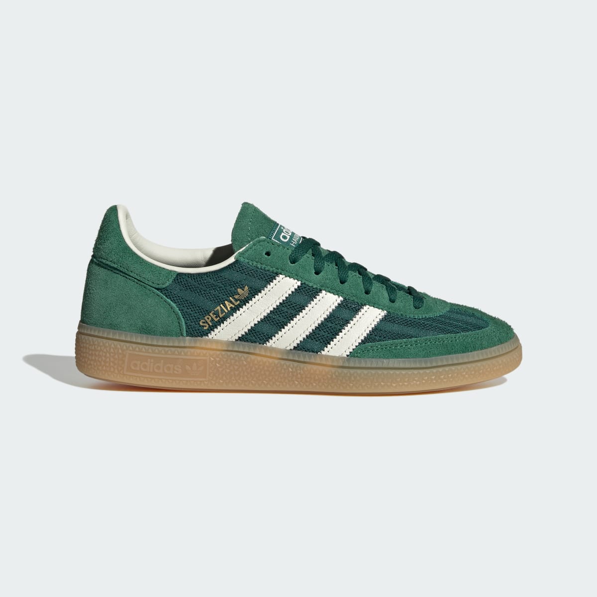 adidas Women's Handball Spezial Shoes - Collegiate Green / Off White / Blanch Green