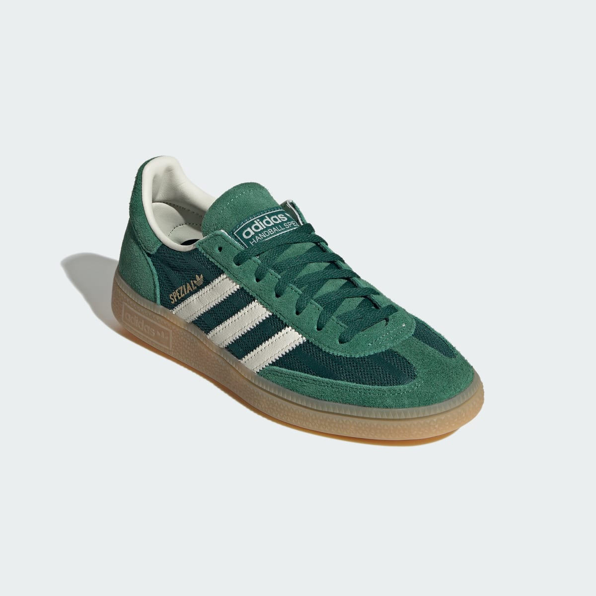 adidas Women's Handball Spezial Shoes - Collegiate Green / Off White / Blanch Green