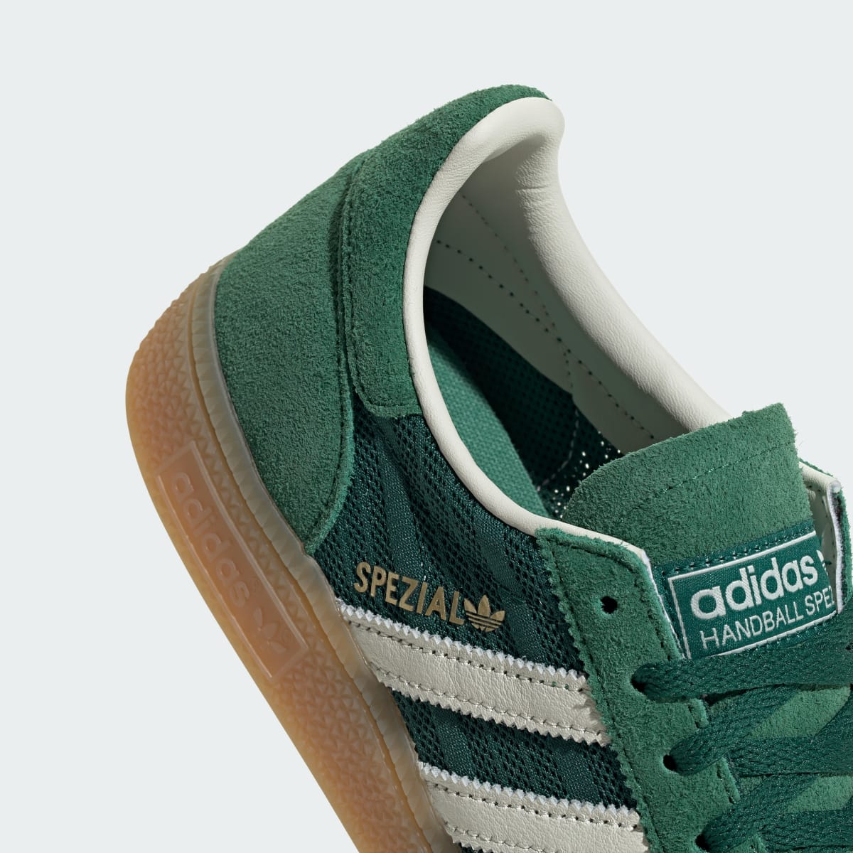 adidas Women's Handball Spezial Shoes - Collegiate Green / Off White / Blanch Green