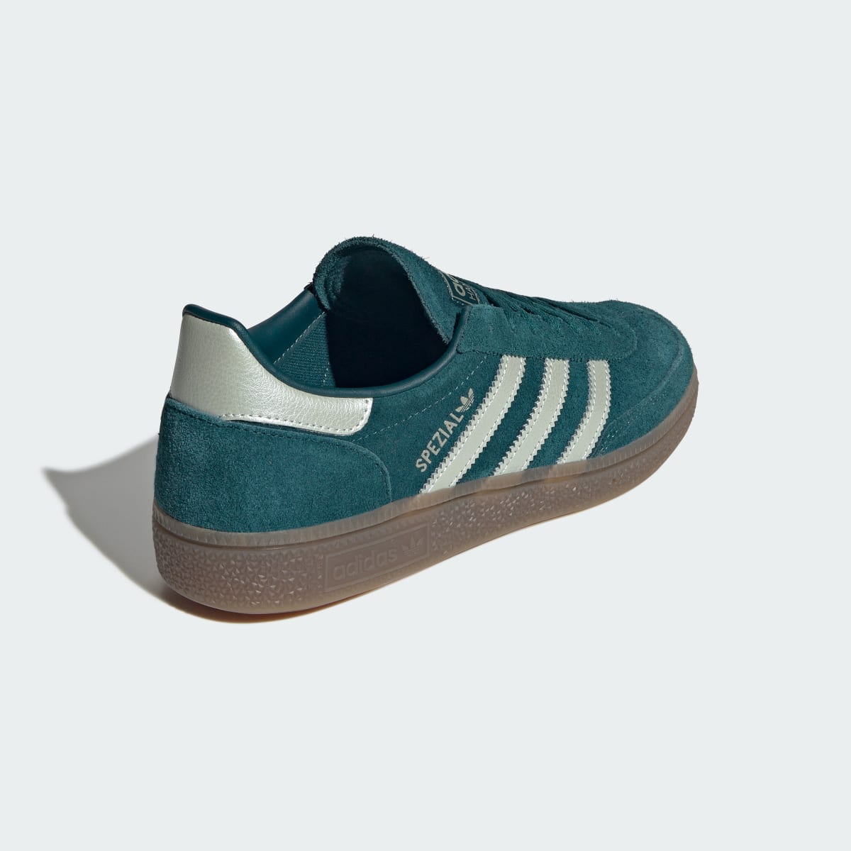 adidas Women's Handball Spezial Shoes - Rich Green / Supplier Colour / Gum