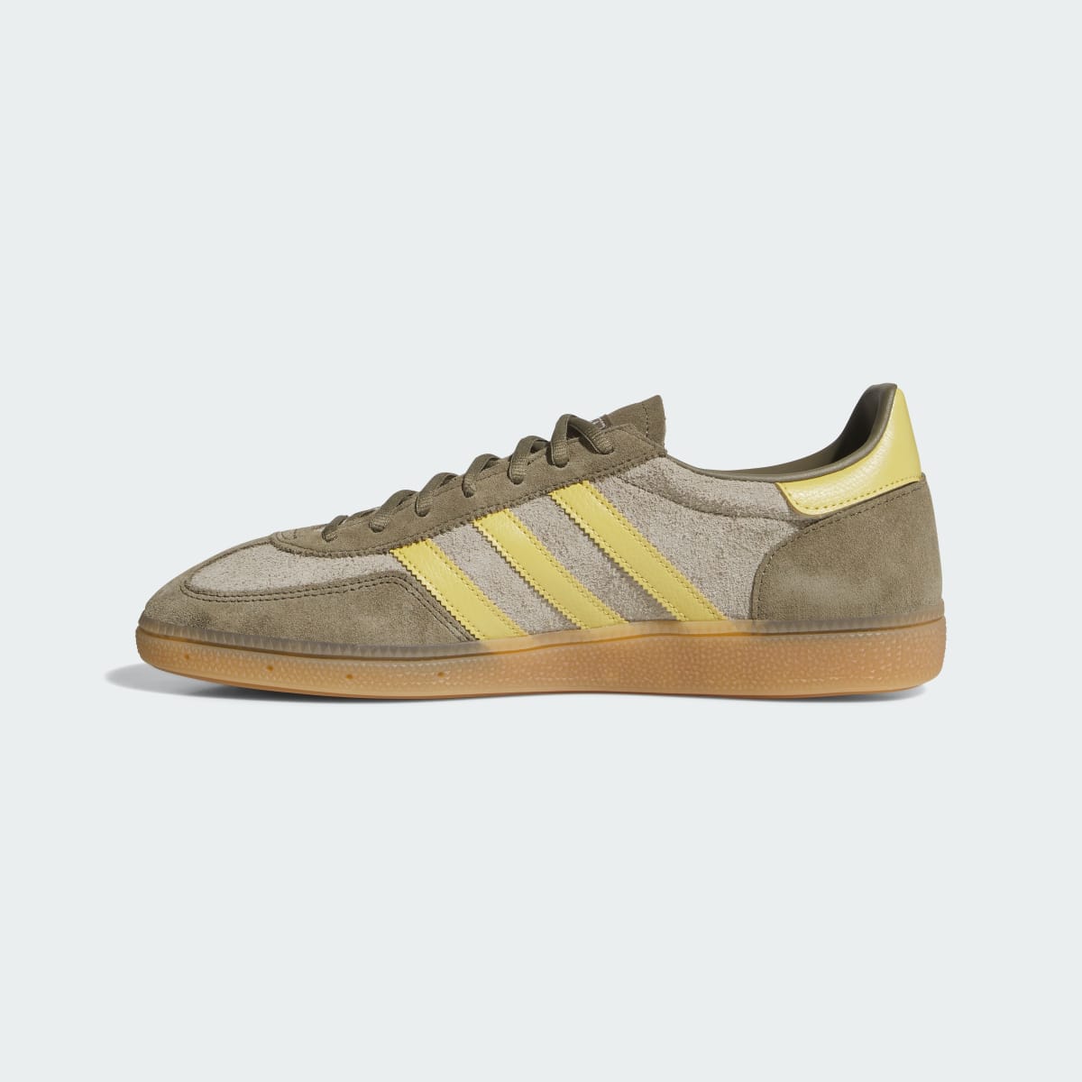 adidas Women's Handball Spezial Shoes - Olive Strata / Pyrite / Gum