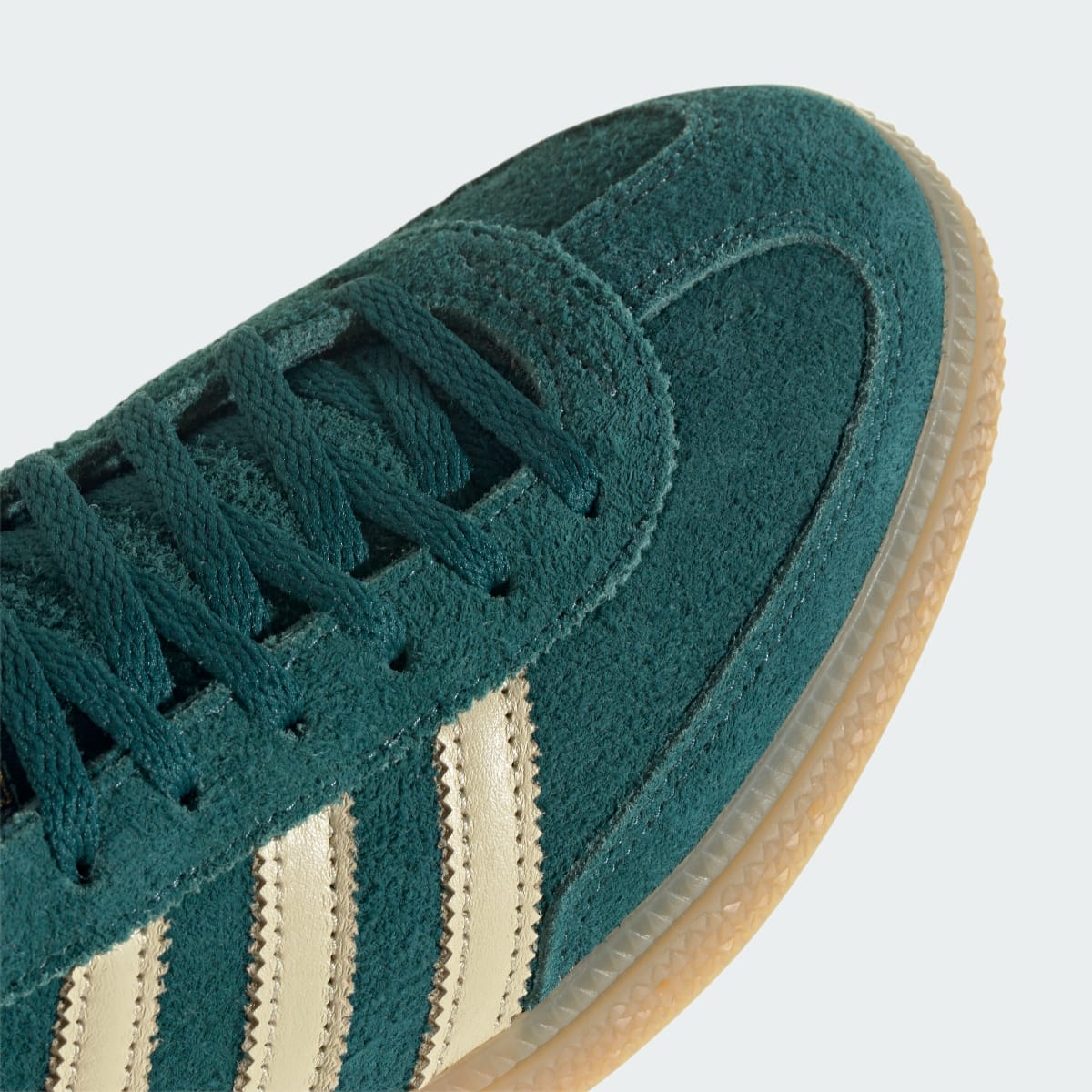 adidas Women's Handball Spezial Shoes - Rich Green / Warm Vanilla / Gold Metallic
