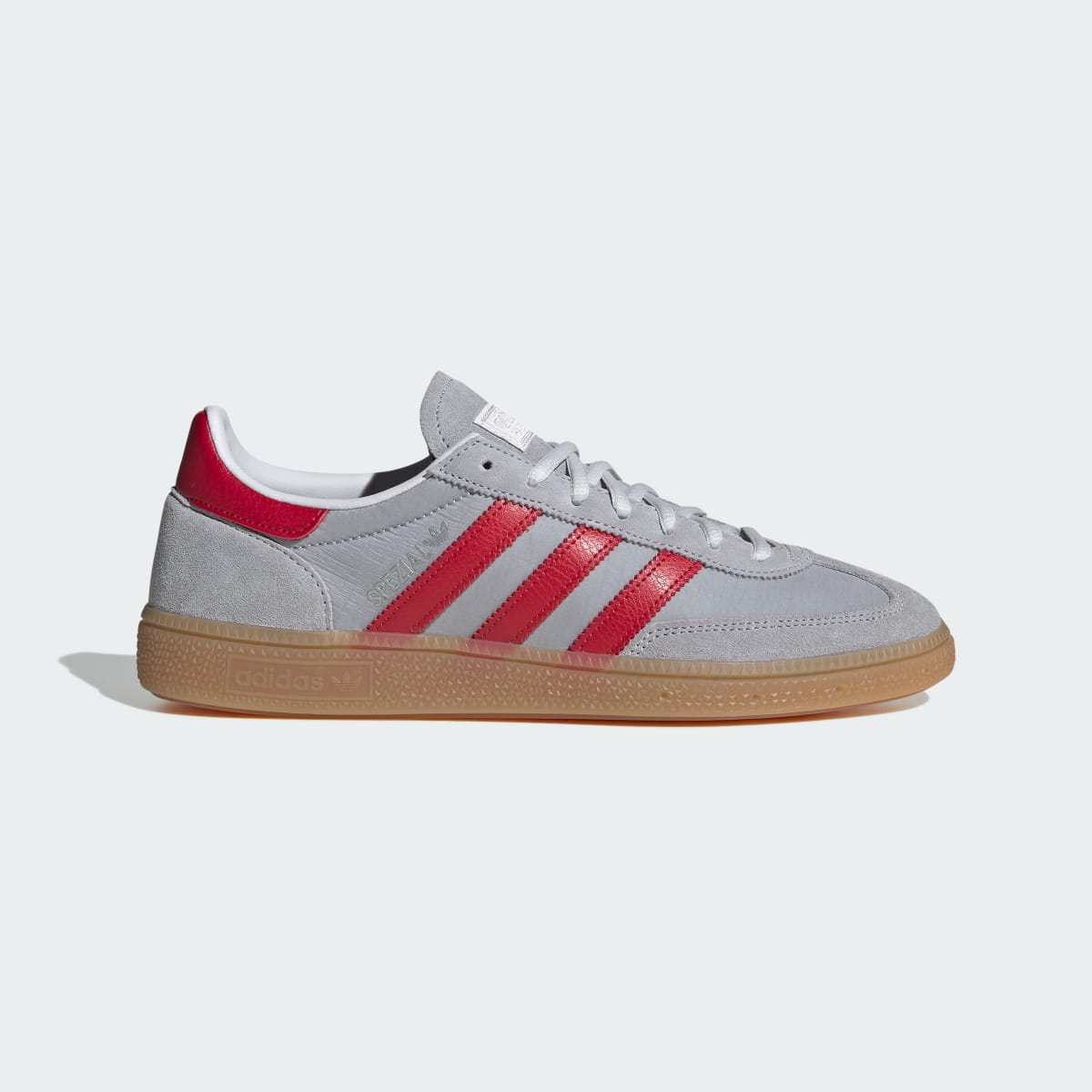 adidas Women's Handball Spezial Shoes - Halo Silver / Team Victory Red / Gum
