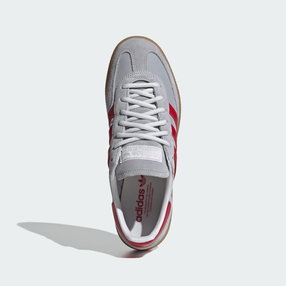 adidas Women's Handball Spezial Shoes - Halo Silver / Team Victory Red / Gum