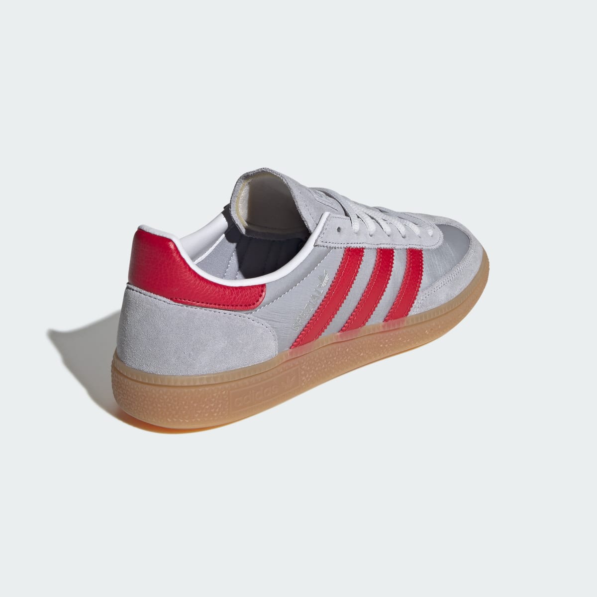adidas Women's Handball Spezial Shoes - Halo Silver / Team Victory Red / Gum