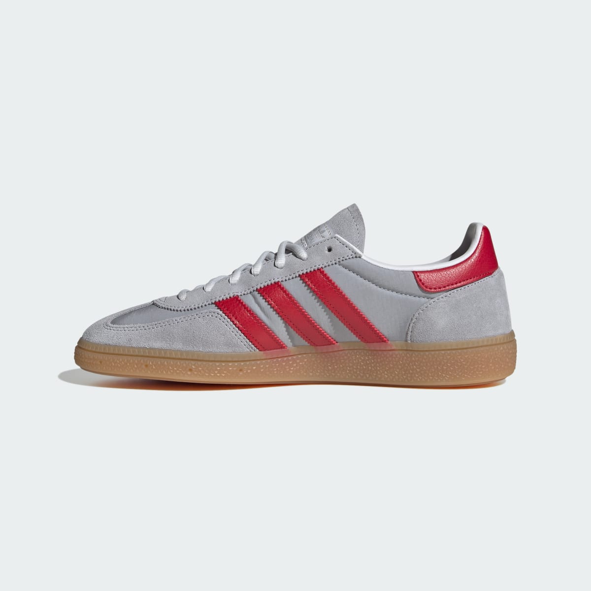 adidas Women's Handball Spezial Shoes - Halo Silver / Team Victory Red / Gum