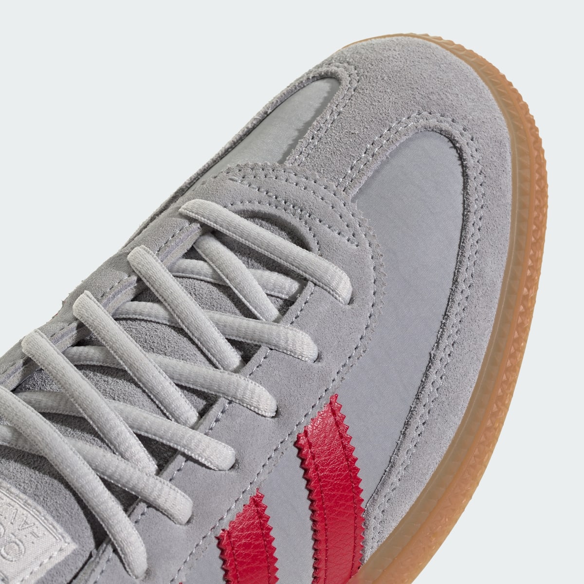 adidas Women's Handball Spezial Shoes - Halo Silver / Team Victory Red / Gum