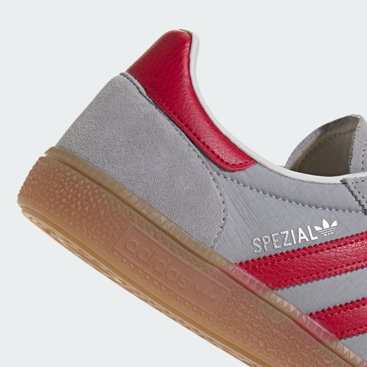 adidas Women's Handball Spezial Shoes - Halo Silver / Team Victory Red / Gum
